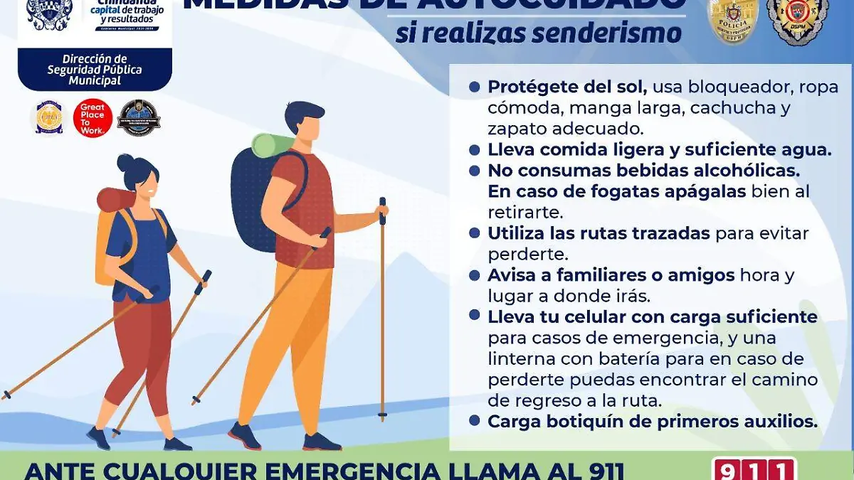 recomendaciones senderismo